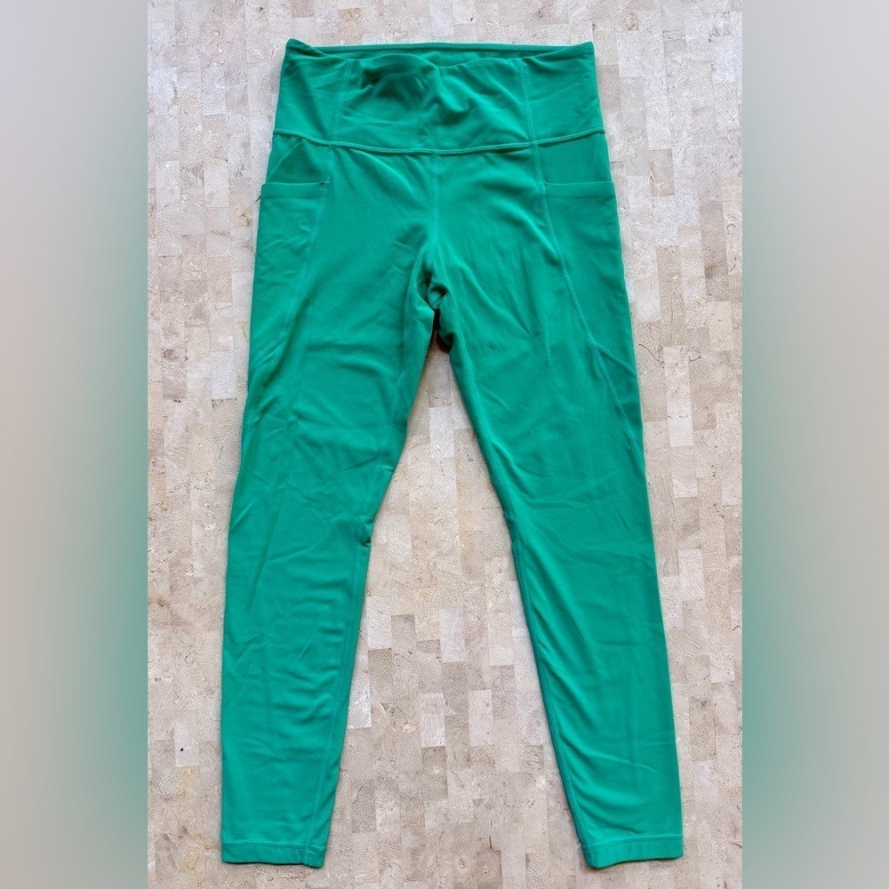 Athleta Salutation Stash Tight Legging Valley Green - Size M - Picture 2 of 9